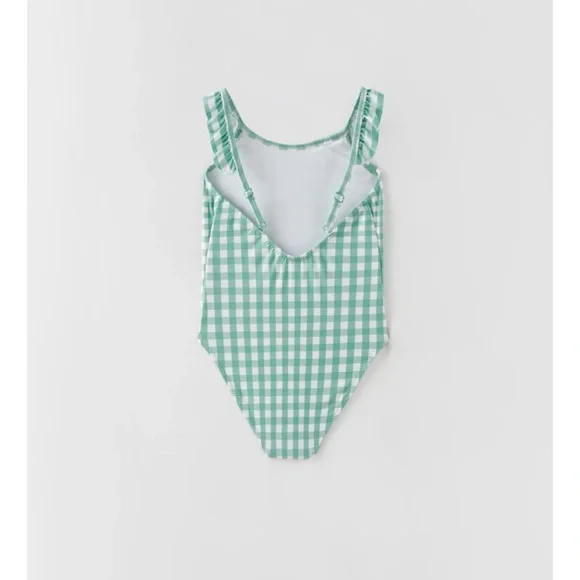 ZARA KIDS/ GINGHAM SWIMSUIT